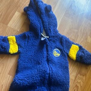 0-3 month NBA warriors bear suit